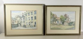 House at Capdrot and Penniless Porch by the Cathedral Wells, Somerset
