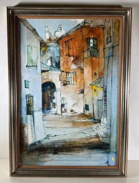 Building in the Avenue by Agop Chelekian