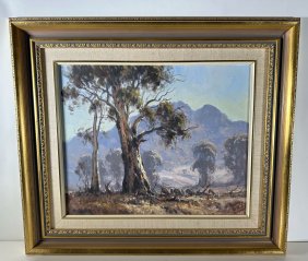 Painting of Australian Cointryside by Allen Fizzell