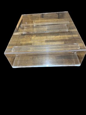 Large Lucite Coffee Table