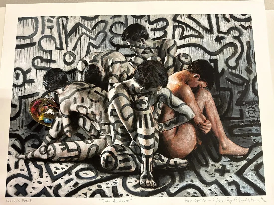 Art - Phillip Gladstone - "The Holdout" (1 of 4)