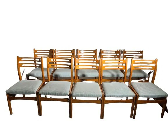 MCM Danish Dining Chair Set of 10 (1 of 1)