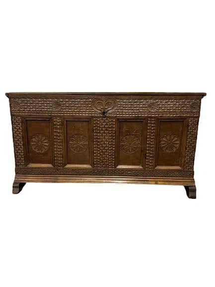 Antique Blanket Chest (1 of 7)