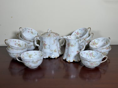 Haviland The Princess Schleiger Pattern Porcelain Tableware Limoges France - Set of 17