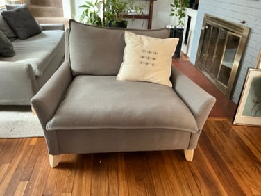 West Elm Chair-and-a-Half