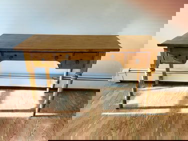 Solid Wood Pottery Barn Desk