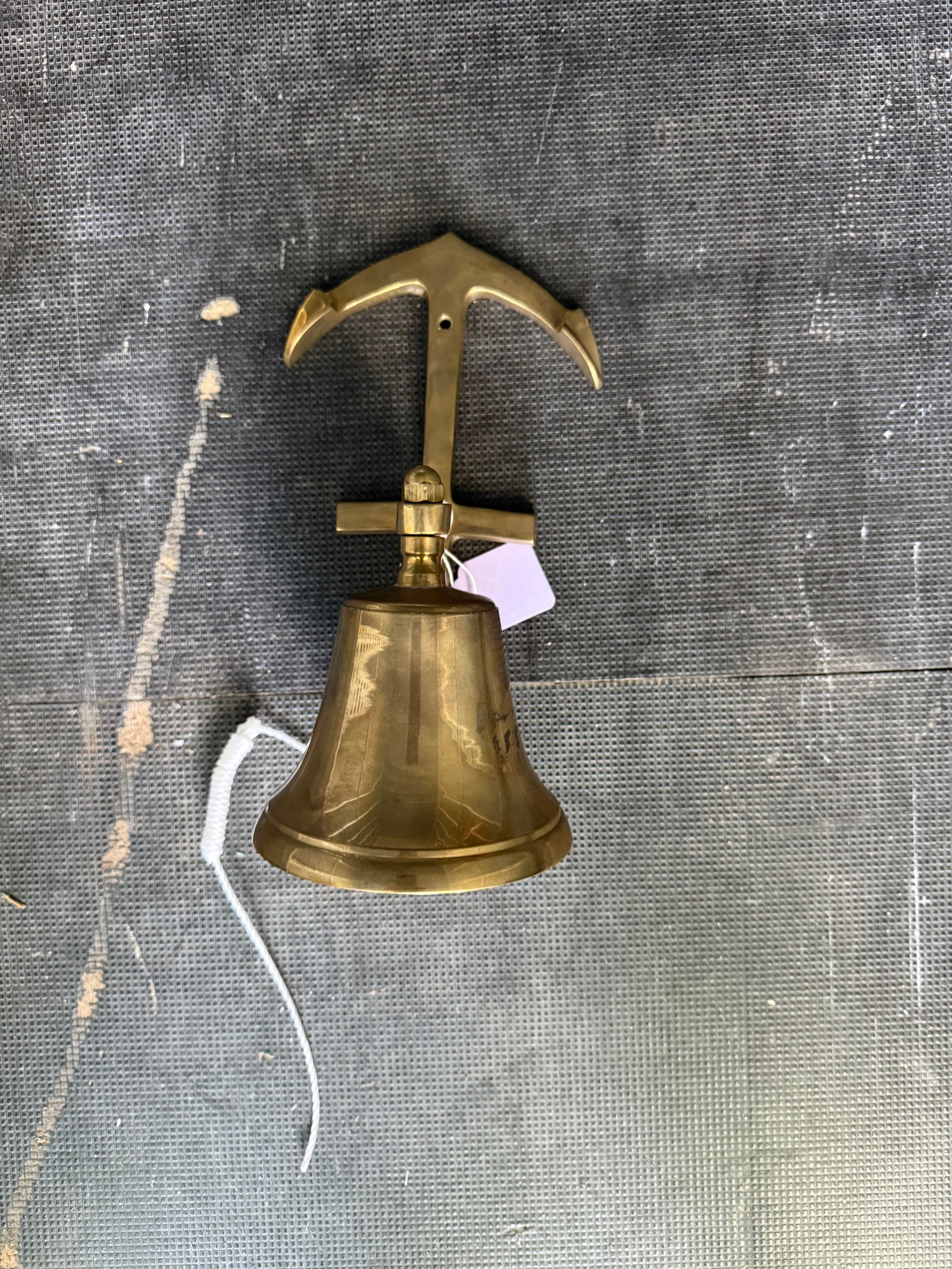 1950's Ship Bell: This is a lovely brass Ship's Bell