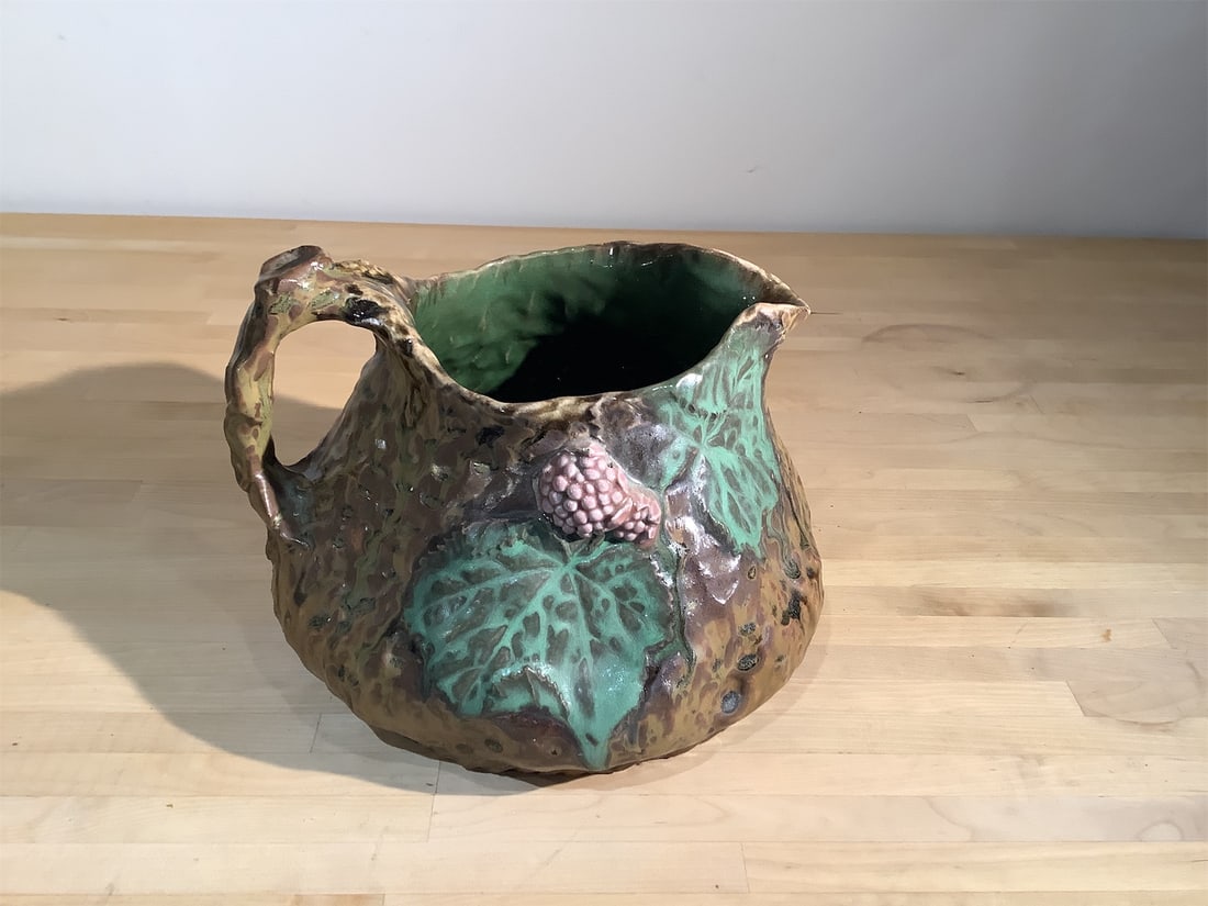 Antique Majolica Pitcher (1 of 6)