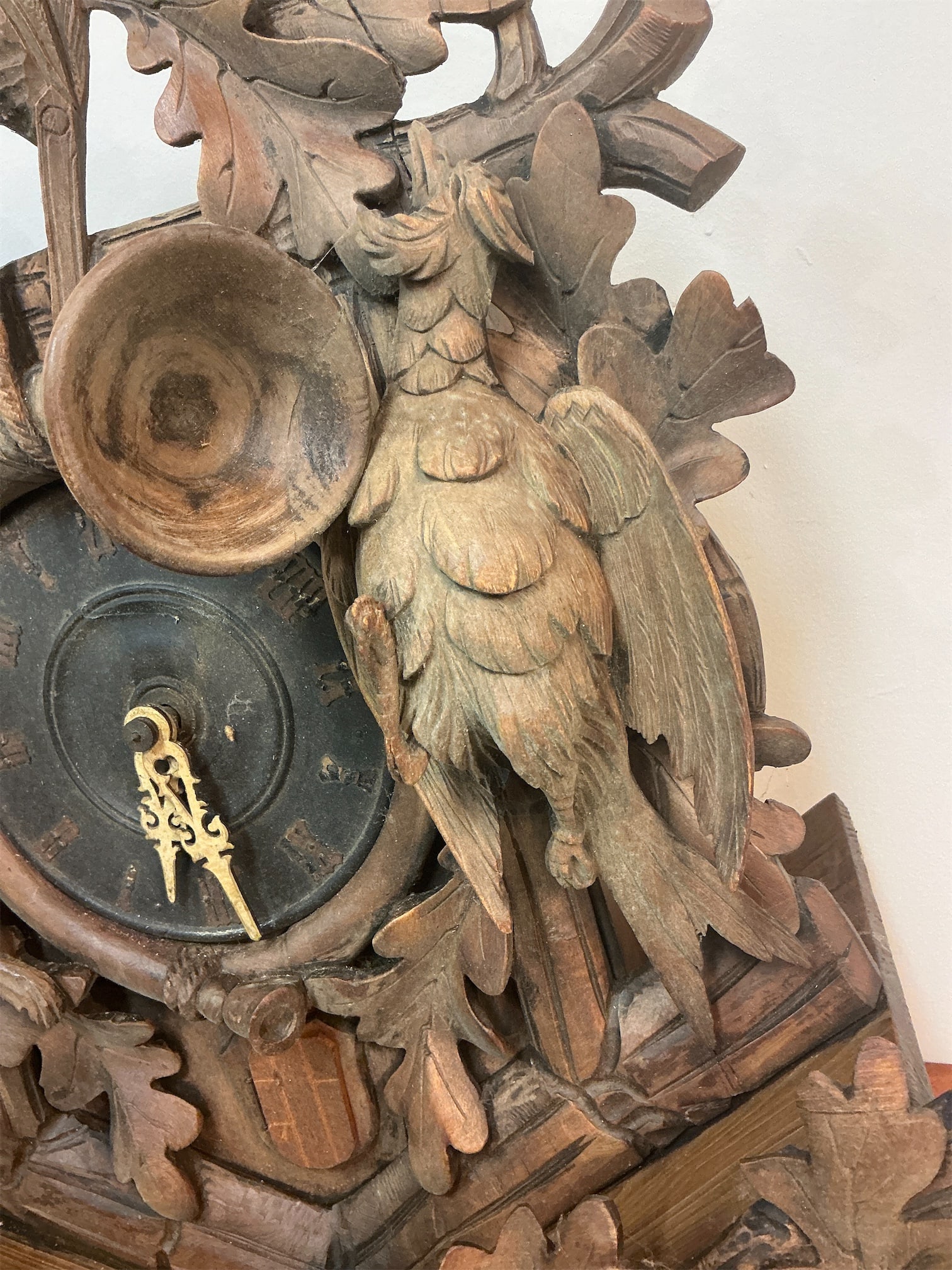 Antique Wall Mounted Cuckoo Clock - 10