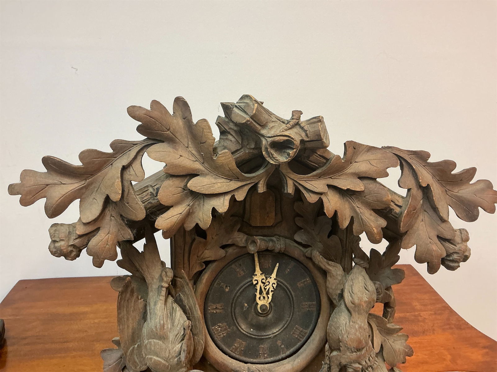 Antique Wall Mounted Cuckoo Clock - 2