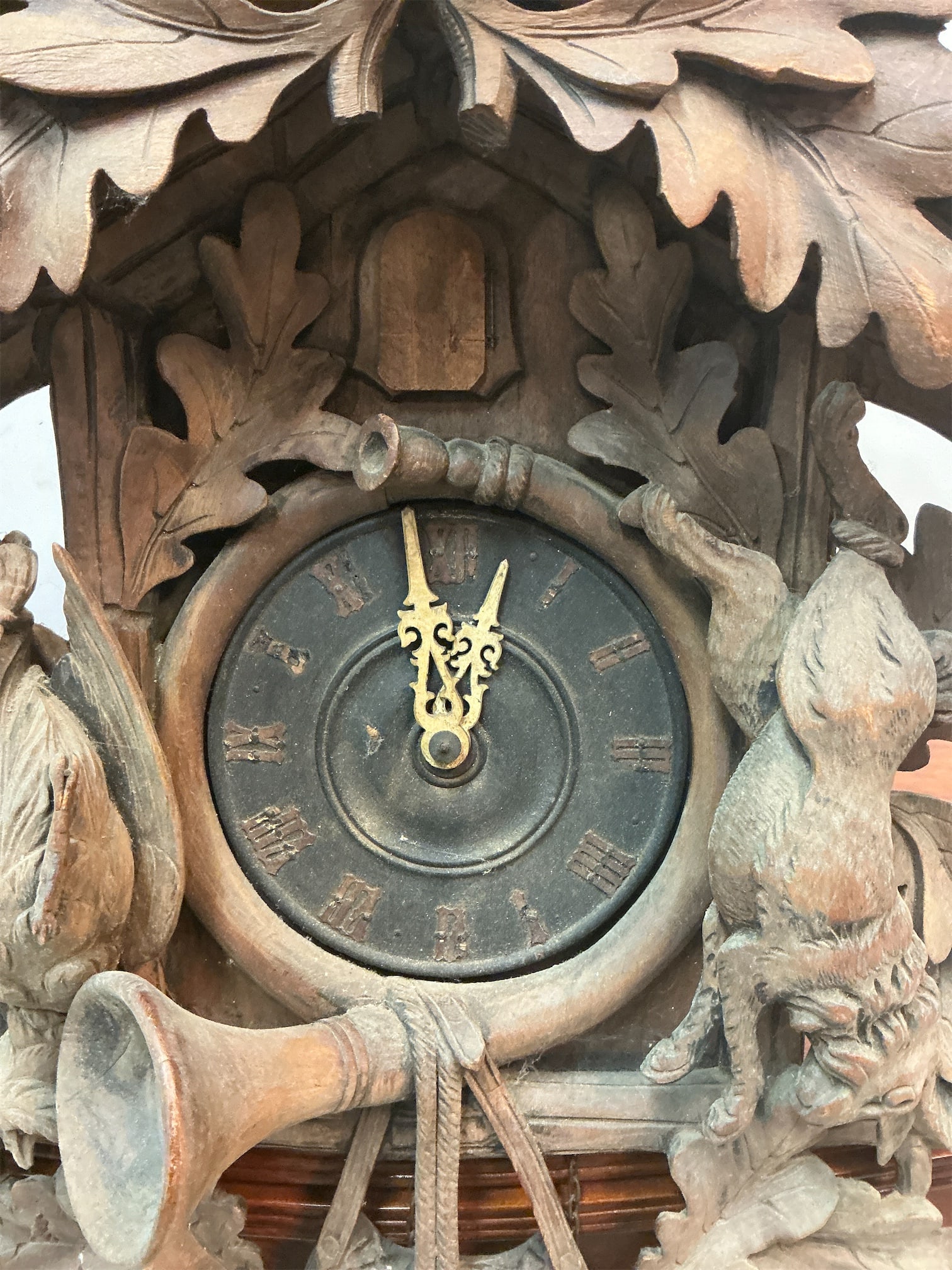 Antique Wall Mounted Cuckoo Clock - 3