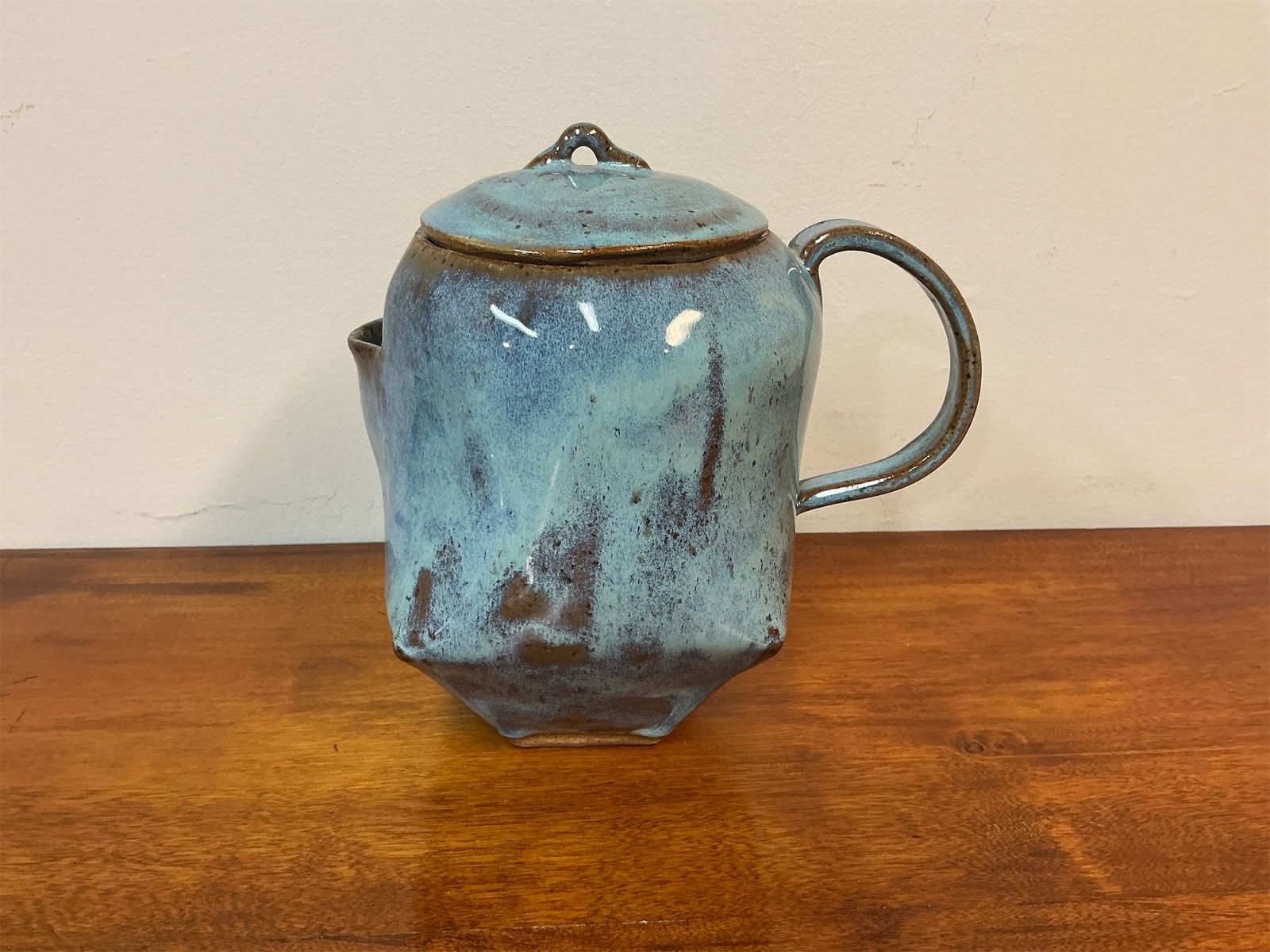 Ceramic Hand-built Studio Pottery Tea Pot (1 of 6)