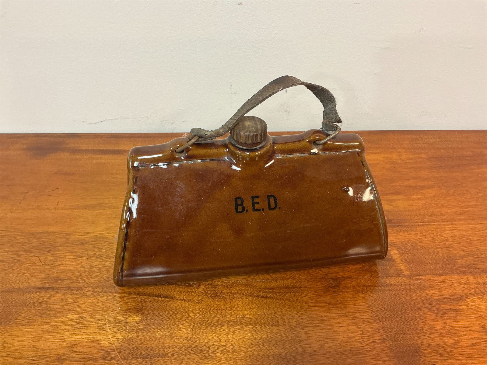 Antique Bourne Derby Gladstone Bag Bottle (1 of 11)