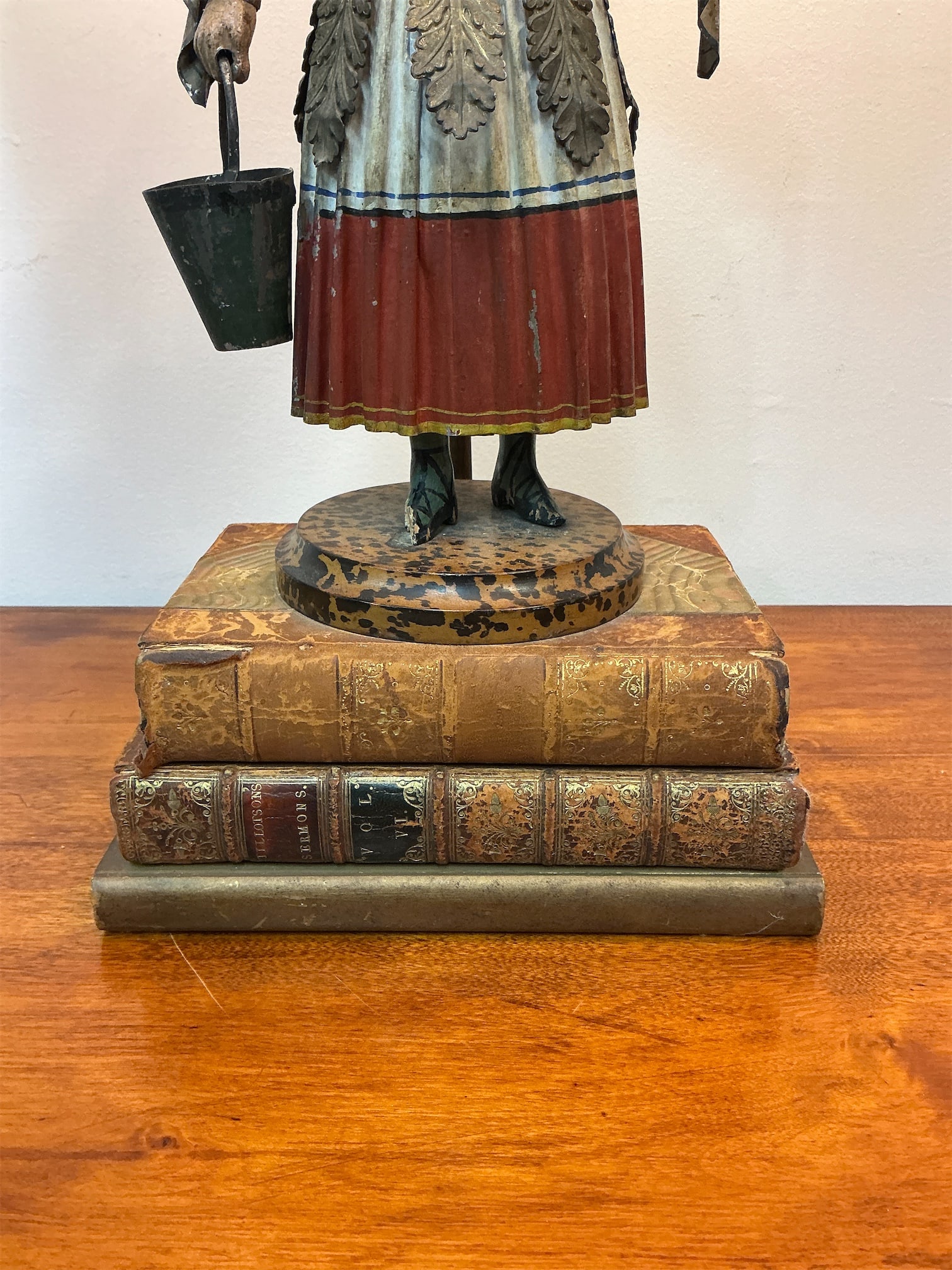 Regency Tole Figural Table Lamp - 4