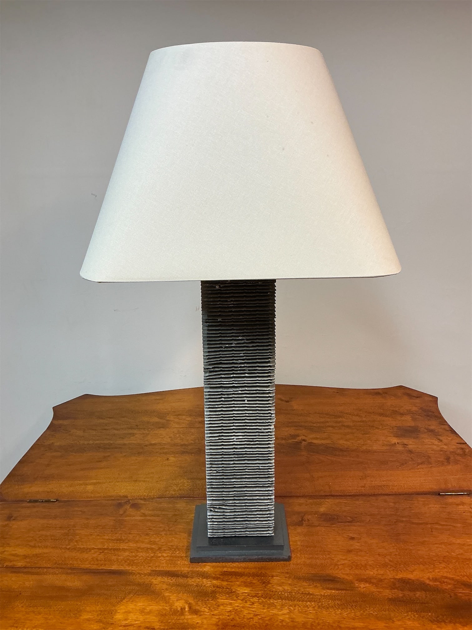 Zinc Repurposed base-board heaterTable Lamp (1 of 5)