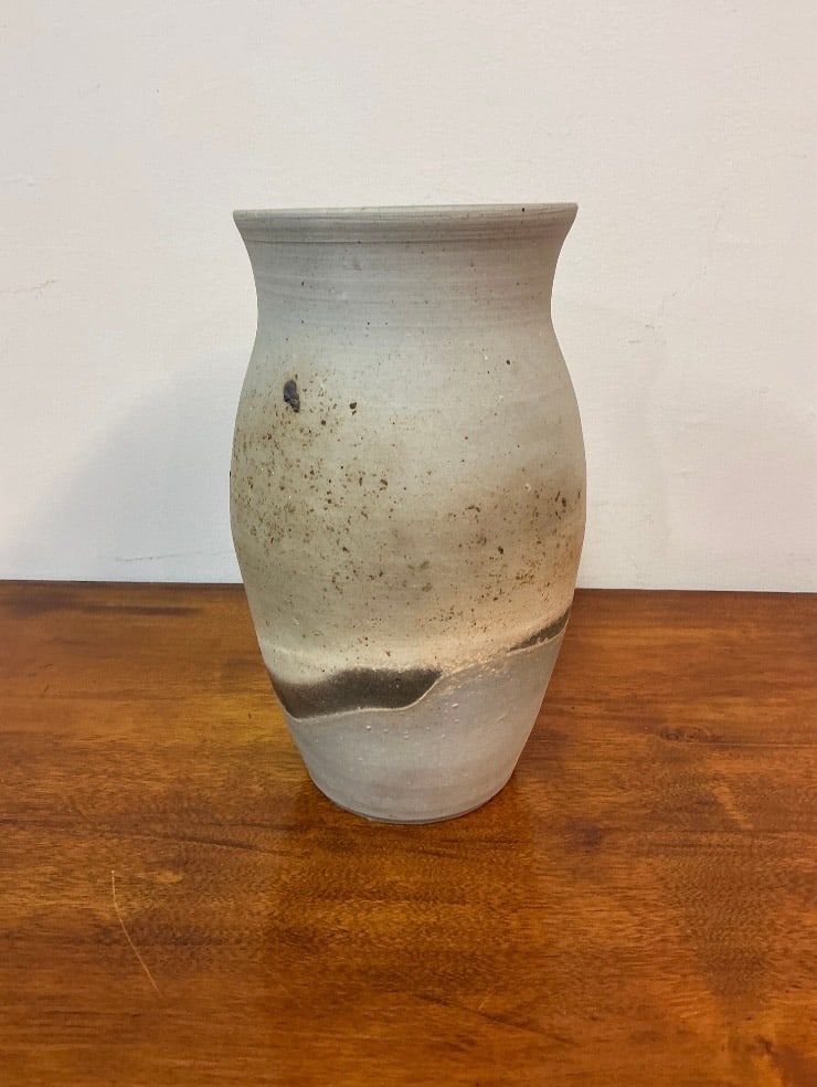 Signed Studio Pottery Ceramic Vase - 2