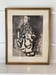 Signed Original ink on paper: This listing features a striking signed original ink on paper artwork, showcasing a captivating figure on a horse. The piece features bold, expressive lines and a dynamic composition, captured in