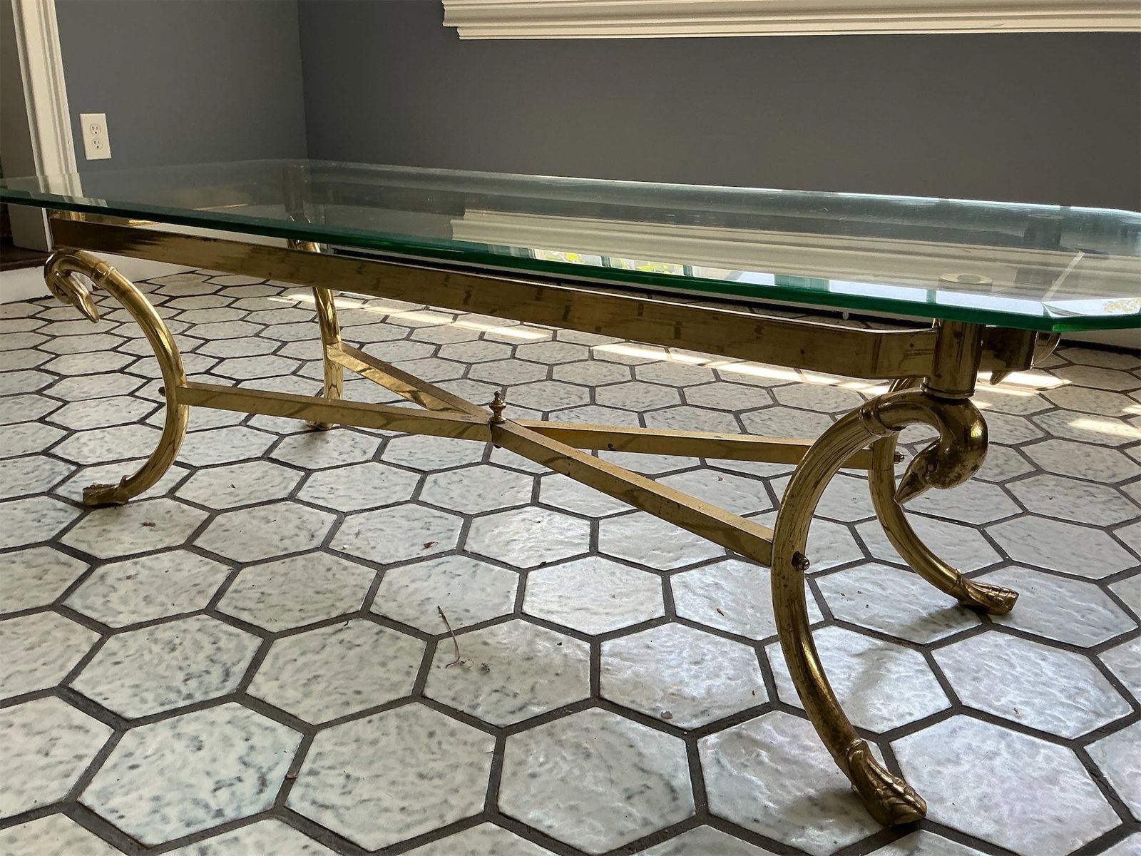 Hollywood Regency Coffee Table - 3