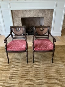 Antique Hollywood Regency Armchairs (1 of 10)