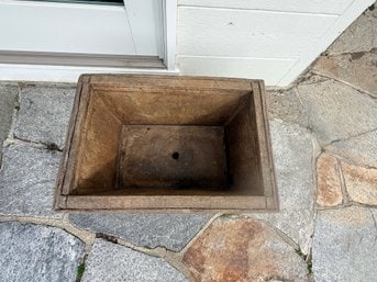 Square Terracotta Flower Bed - 2