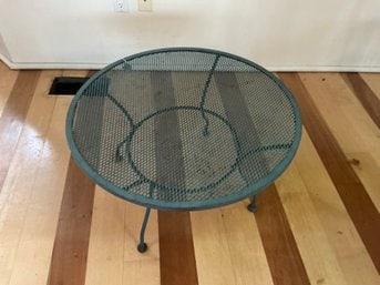 Vintage Wrought Iron Cafe Table (1 of 3)