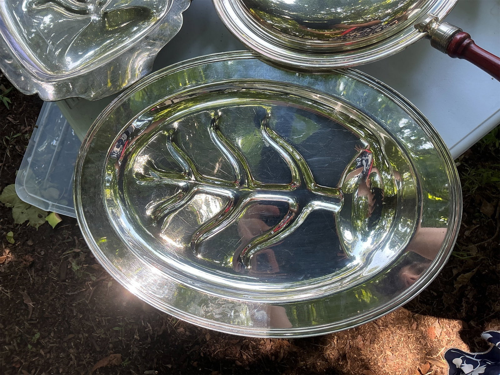 Silver Serving Set - 2
