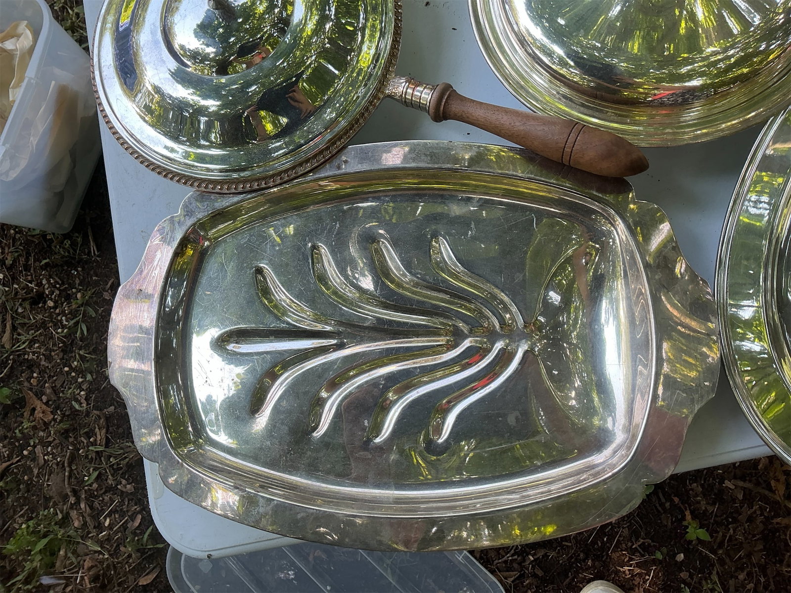 Silver Serving Set - 6