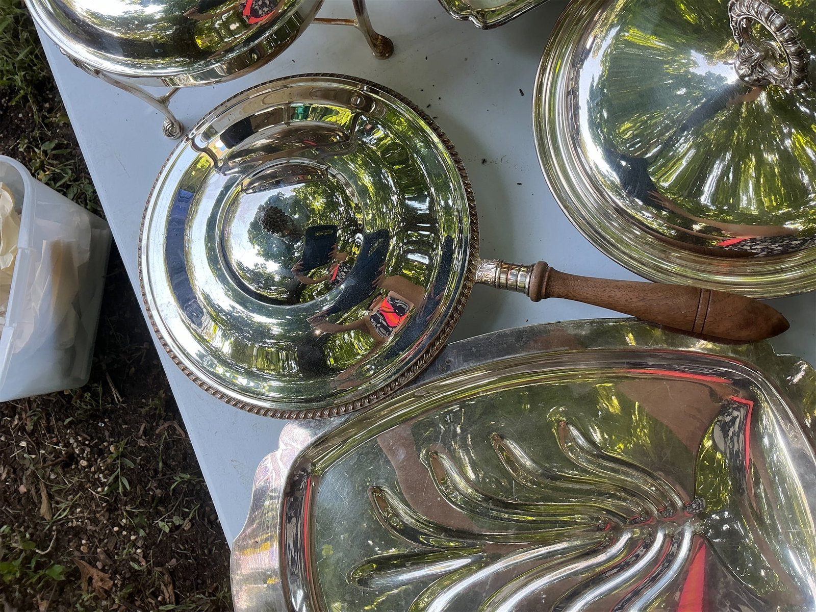 Silver Serving Set - 7