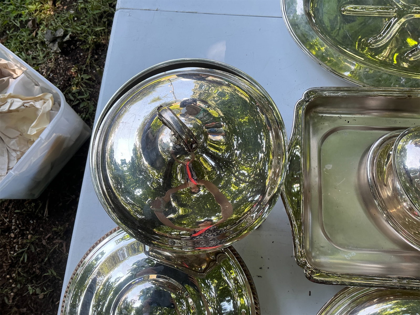 Silver Serving Set - 8