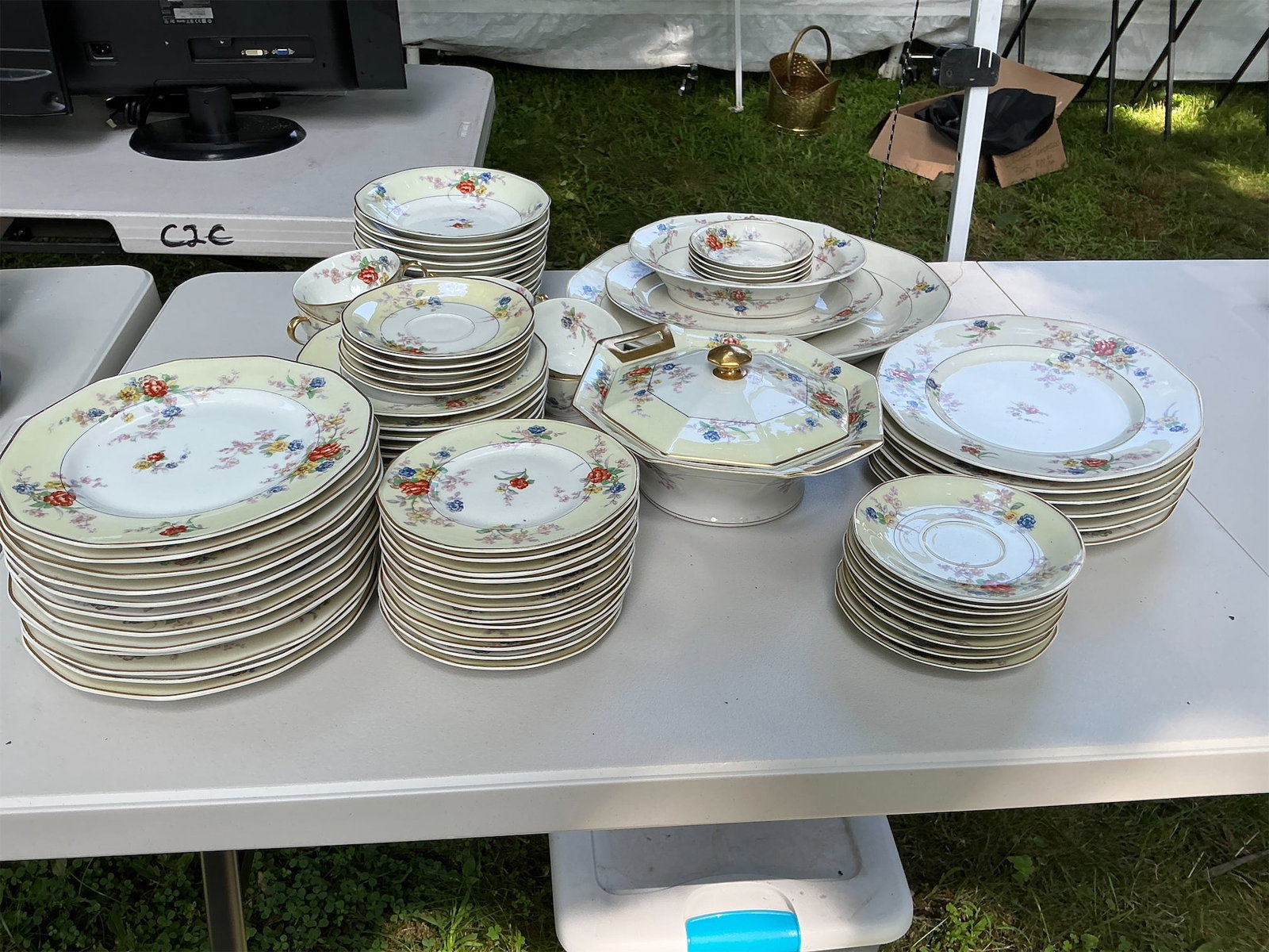 Theodore Haviland Limoges Plates China Set (1 of 6)