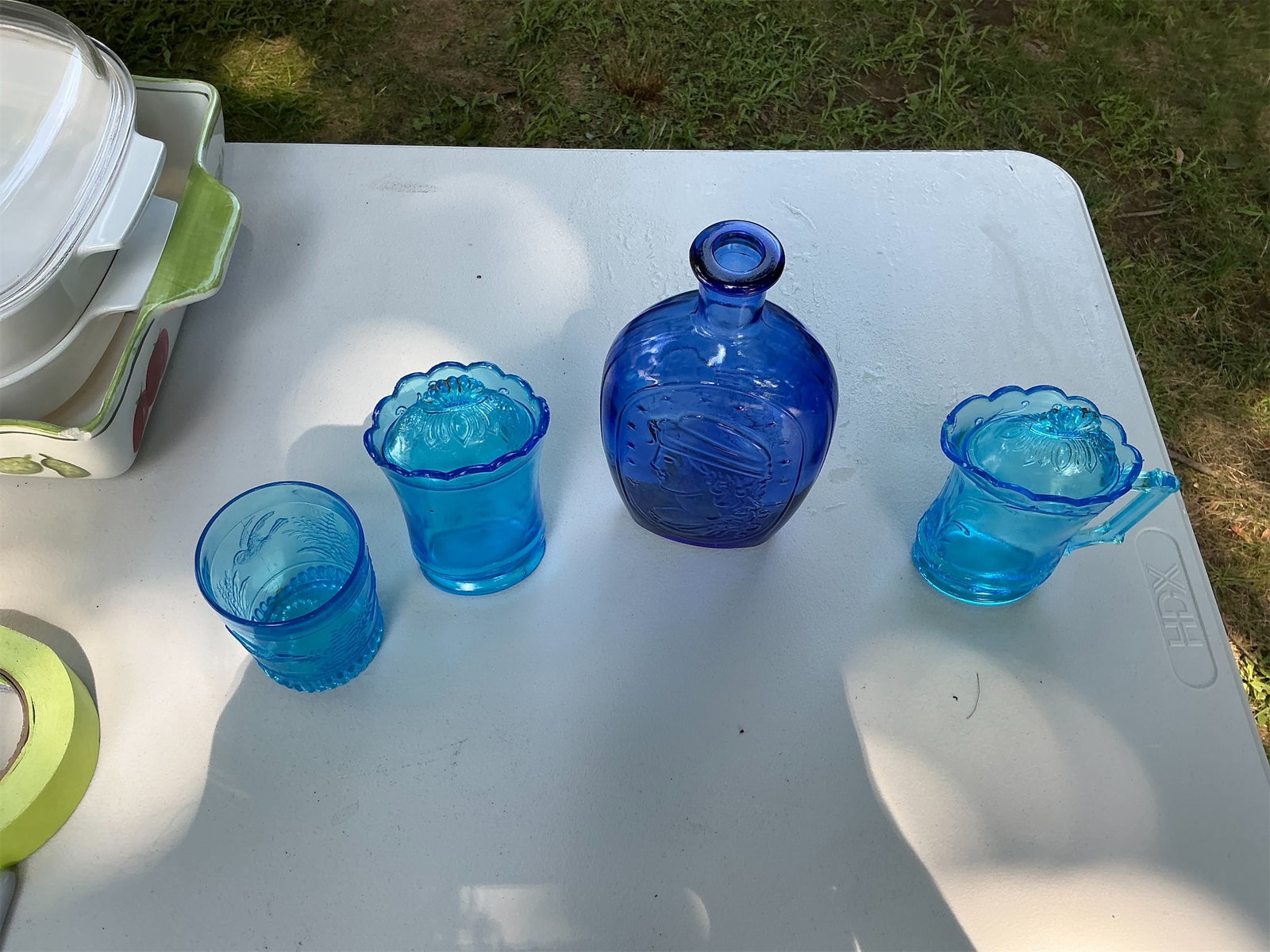 Blue Glassware - 2