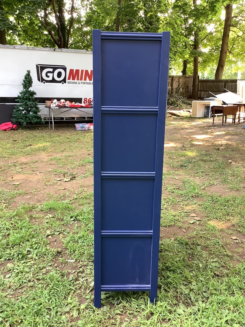 Blue 8 Cube Shelf Unit - 3