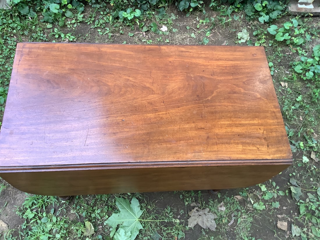 Vintage Drop Leaf Table - 4