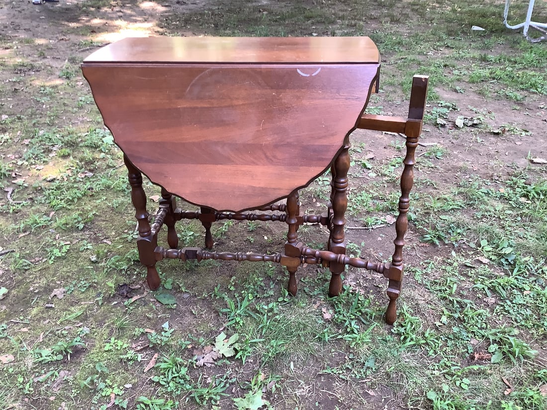 Drop Leaf Table - 3