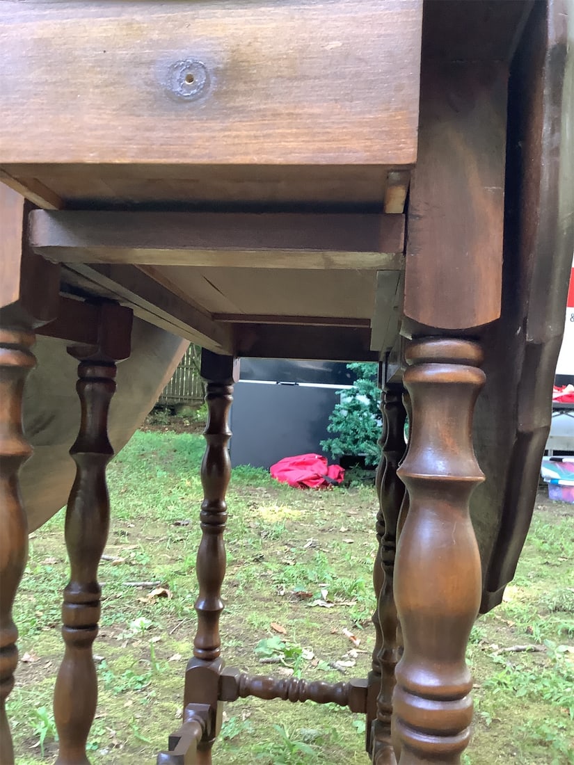 Drop Leaf Table - 6