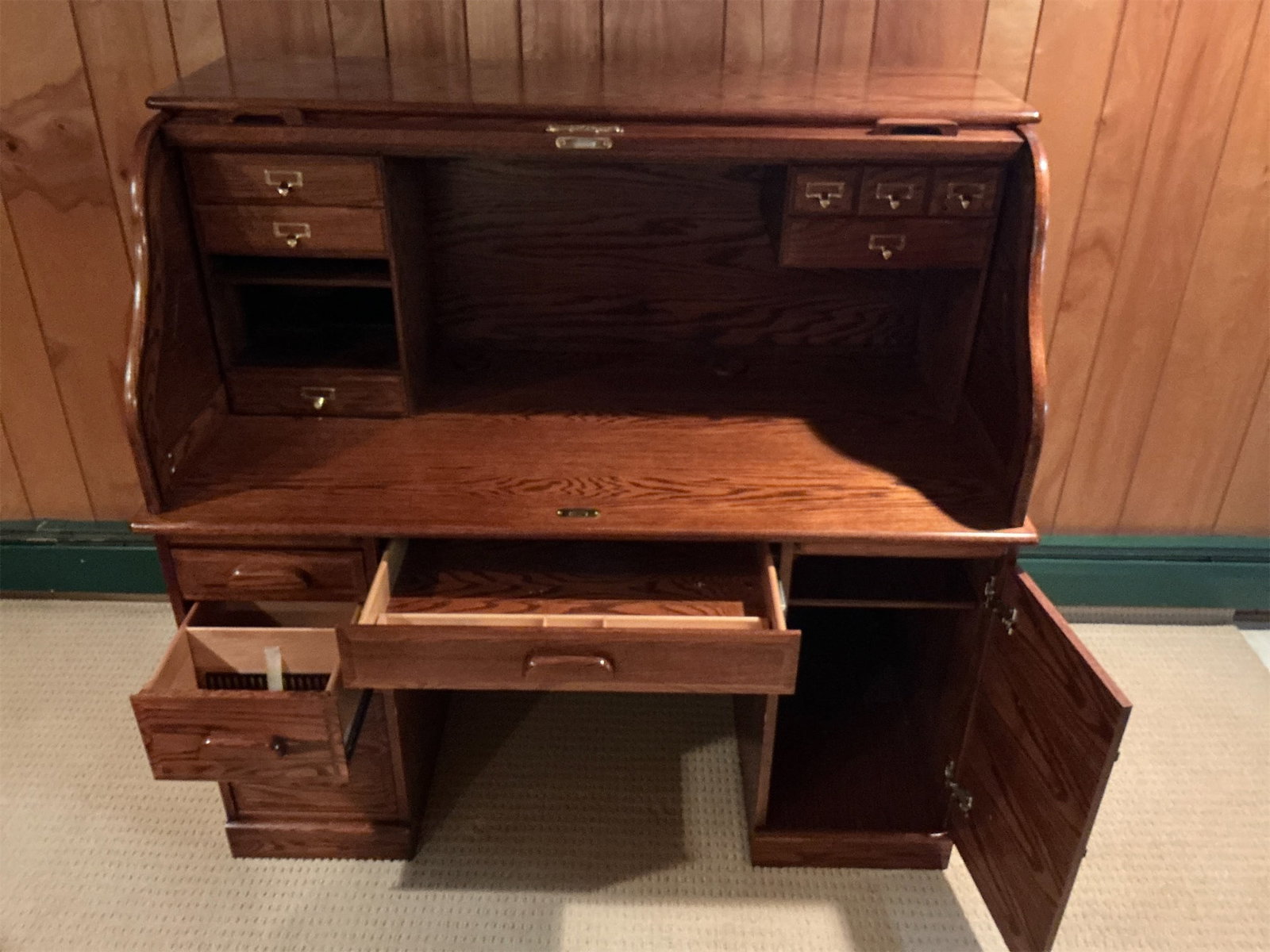Roll Top Desk - 4