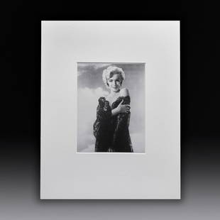 Marilyn Monroe Publicity Photograph -A Black Lace Affair: Artist: UnknownTitle: Marilyn Monroe Publicity Photograph -A Black Lace AffairDate: UnknownMedium: Single-Weight Glossy PhotographLimited Edition: NoGenre: Portrait PhotographySubject: Marilyn Monroe