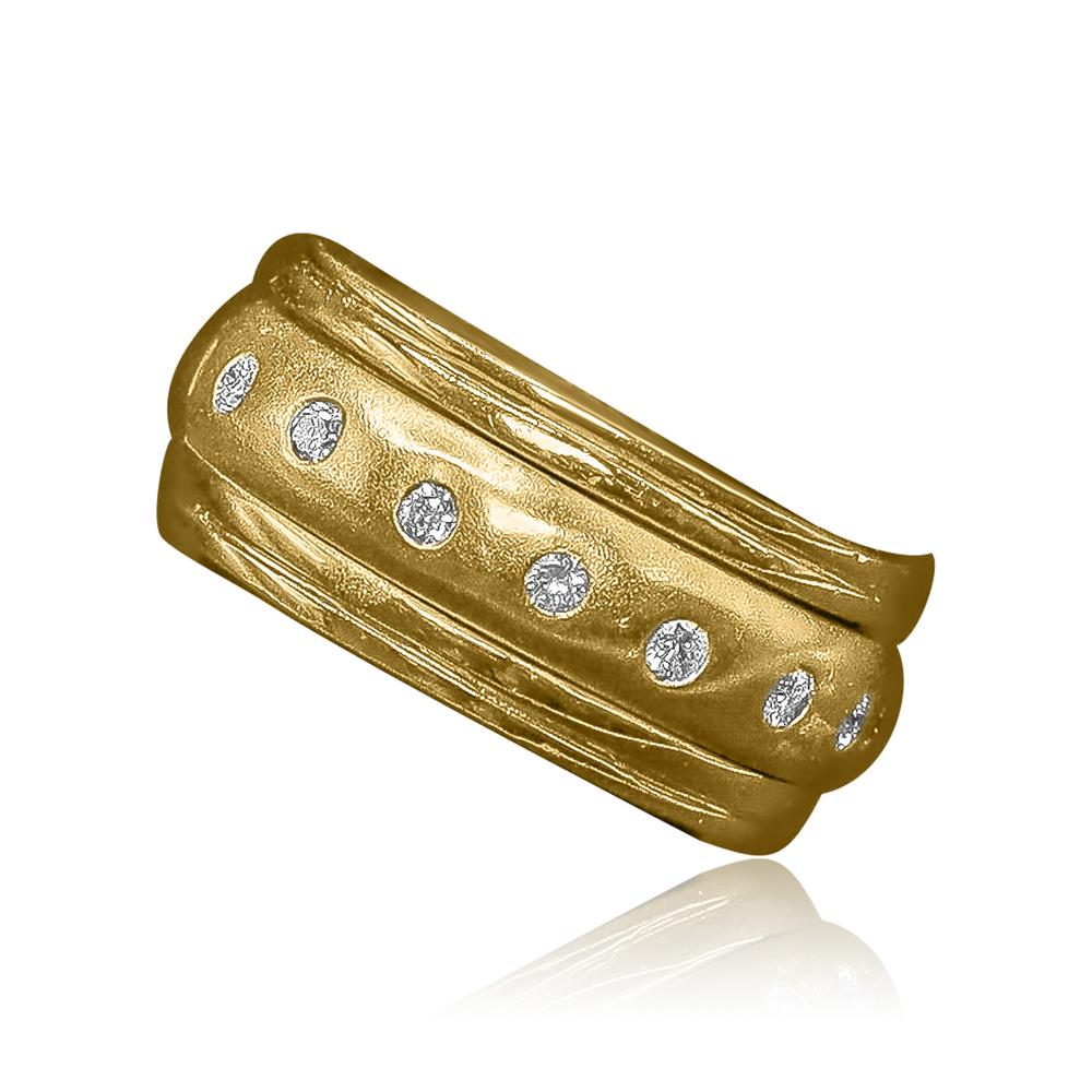 14K YELLOW GOLD 0.50CT DIAMOND RING (1 of 2)