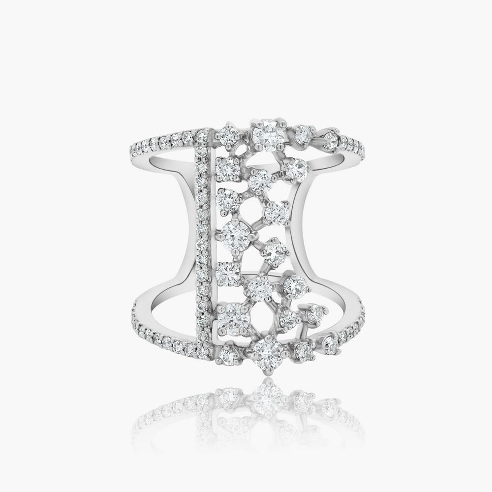 14K WHITE GOLD 1.13CT DIAMOND RING (1 of 3)
