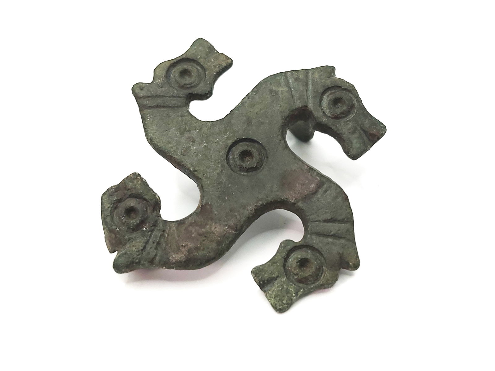 Romano Celtic Horse- Headed Brooch 3rd Century AD (1 of 2)