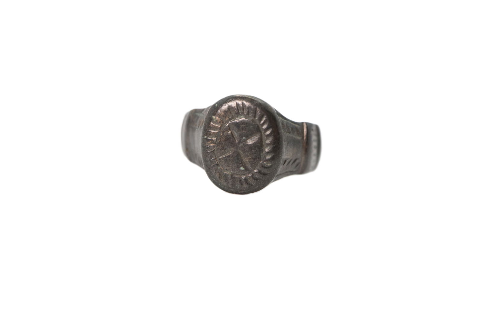 Medieval Bronze Ring 12th-13th c.AD (1 of 2)