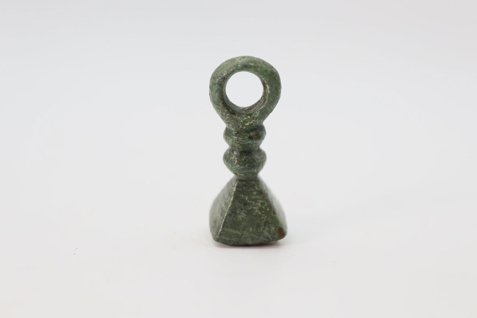 Late Roman Bronze Seal with Eagle 6th- 8th Century AD (1 of 2)
