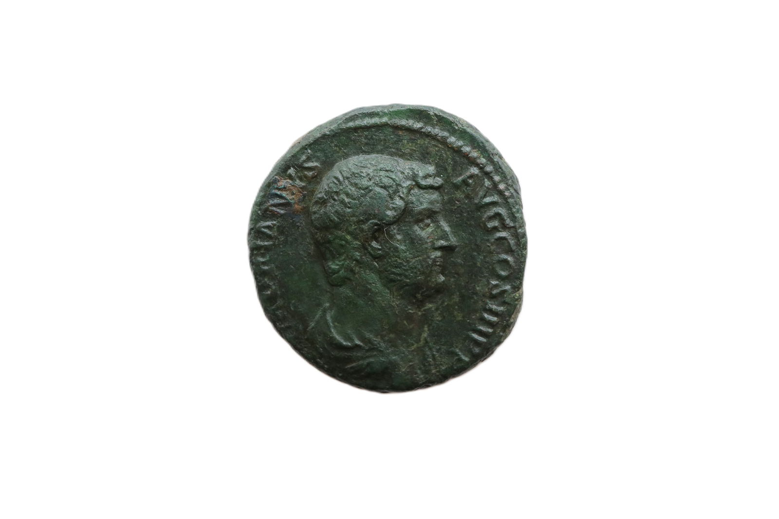 Hadrian AE As. Rome, AD 130-133. (1 of 2)