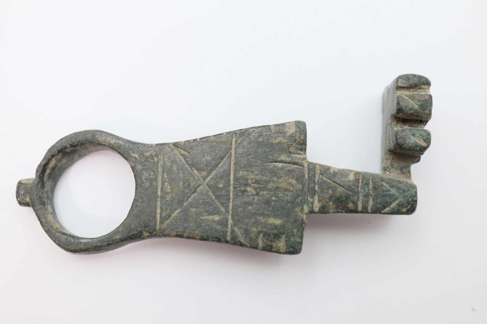 Roman Bronze Key, Circa 1st-3rd Century AD (1 of 2)