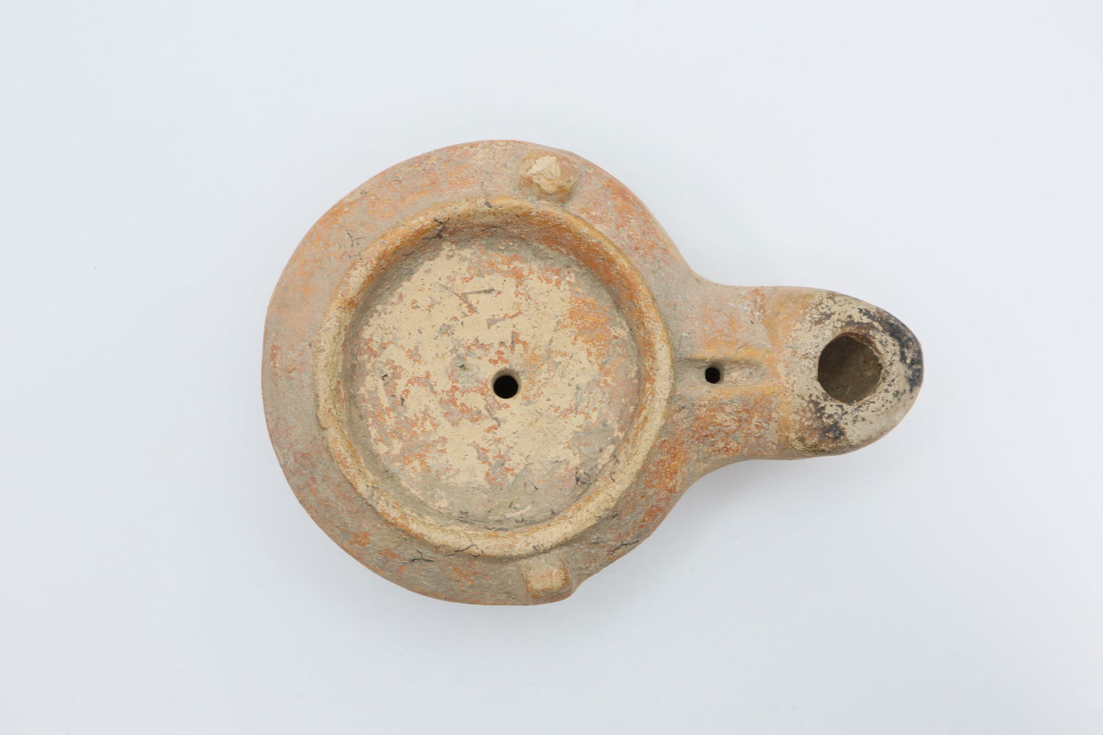 Ancient Roman Ceramic Lamp, Circa 1st-3rd Century AD (1 of 3)