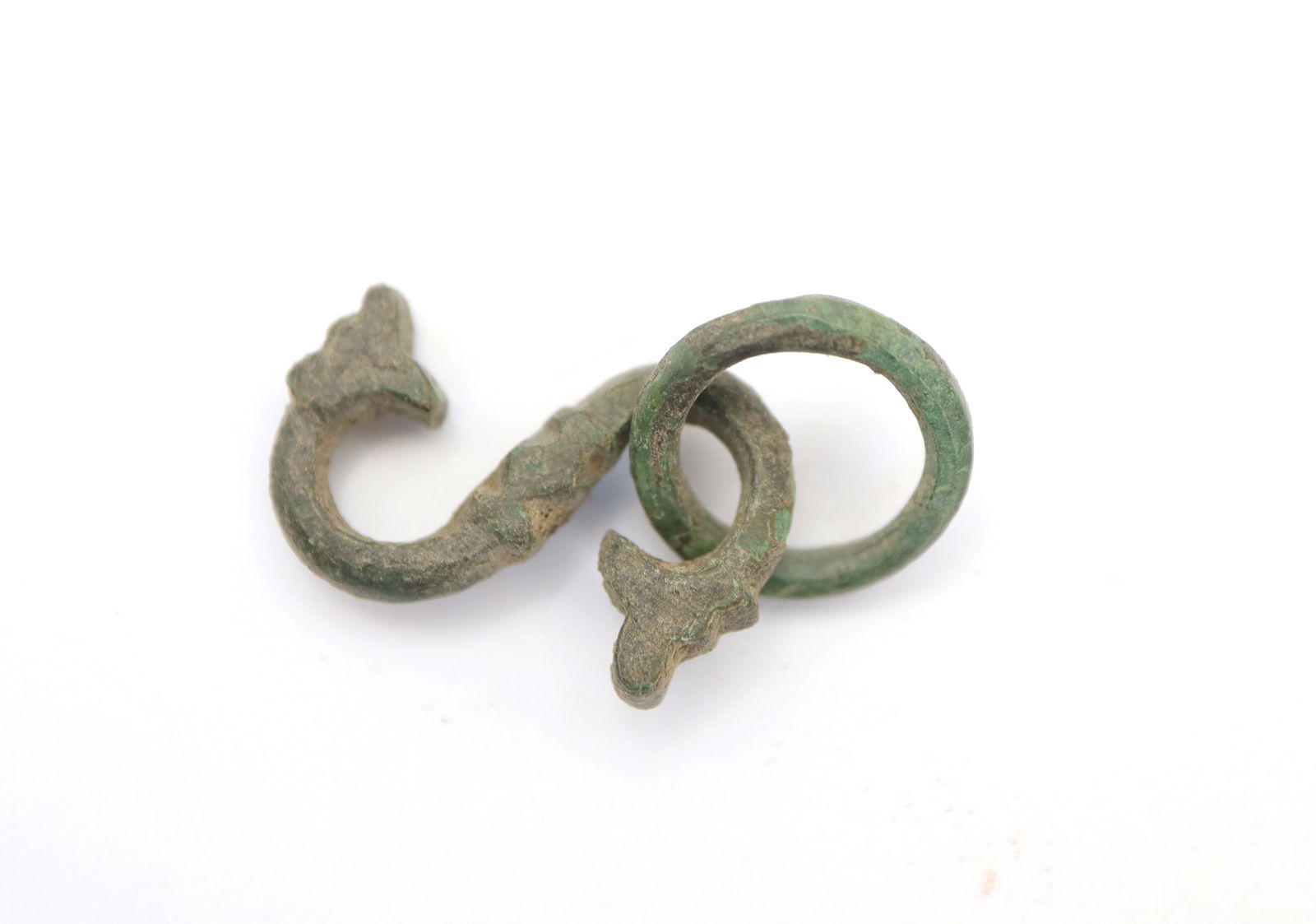Medieval S Shaped Pendant ,Circa 15en-16en Century AD (1 of 1)