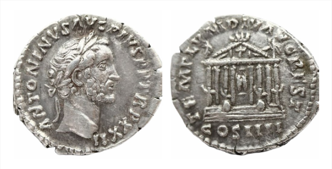 Antonius Pius, AD 138-16. AR Denarius (1 of 1)
