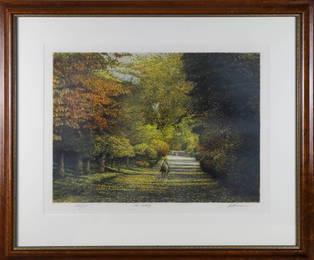 Harold Altman Limited Edition Lithograph.