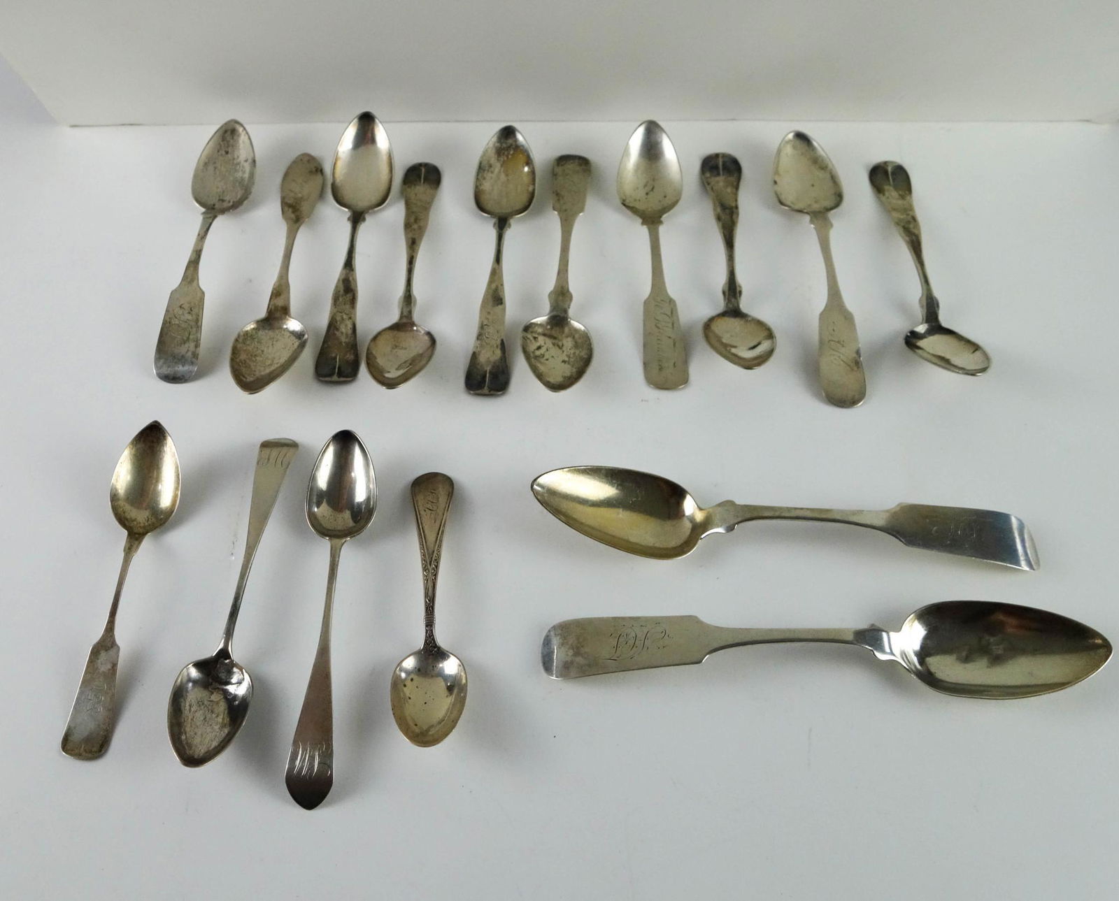 Group of Coin Silver Flatware (1 of 5)