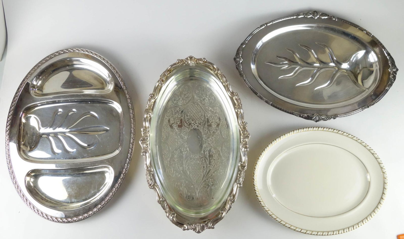 Four Serving Trays. (1 of 10)